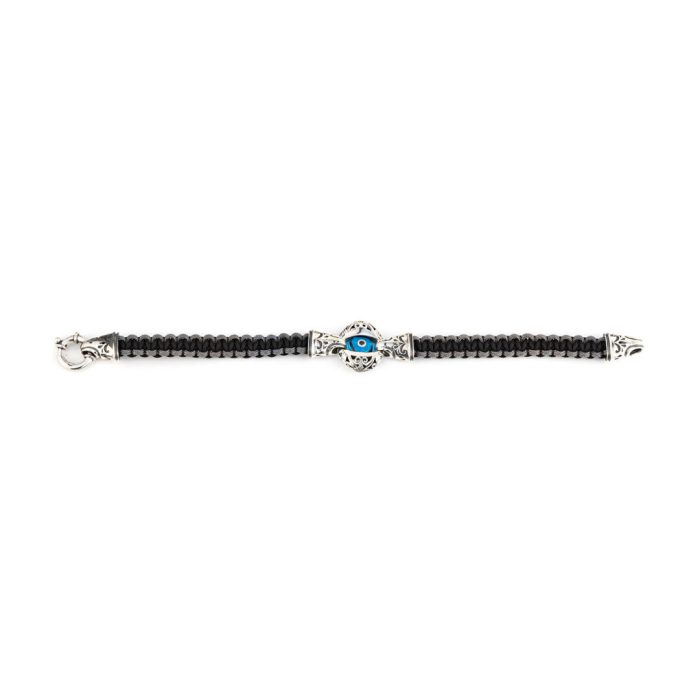 Βραχιόλι Macrame Μάτι – Ασήμι 925 Κοσμήματα Yianni - Image 13