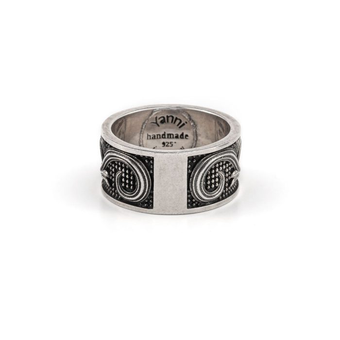 Ancient Akrokeramo Ring Sterling Silver - Yianni Jewelry - Image 3