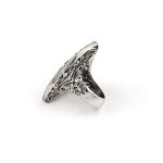 Byzantine Pearl Ring Sterling Silver - Yianni Jewelry - Image 4
