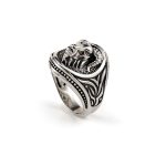 Aries Head Ring Sterling Silver- Yianni Jewelry - Image 3