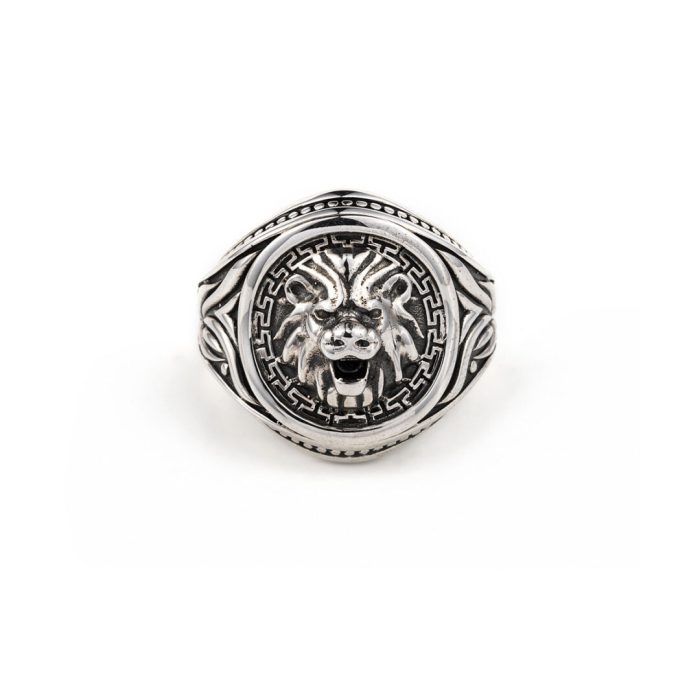 Δαχτυλίδι με Λιοντάρι από Ασήμι 925 - Yianni Jewelry - Image 1