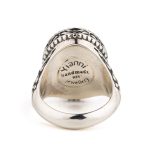 Amethyst Ring Sterling Silver - Yianni Jewelry - Image 4