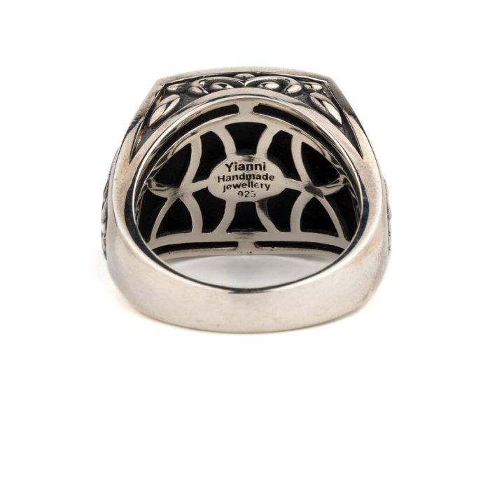 Saint George Ring Sterling Silver- Yianni Jewelry - Image 3