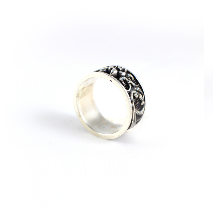 Flower Ring - Sterling Silver Yianni Jewelry - Image 3