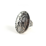 Double Headed Imperial Eagle Ring - Sterling Silver Yianni Jewelry - Image 2