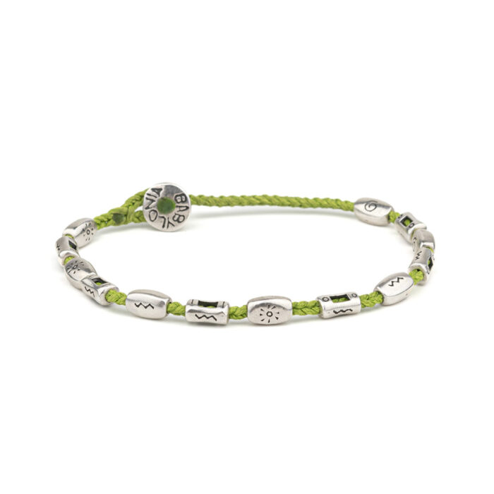 Babylonia Bracelet Sentiment in Queue – 935 Silver - Image 1