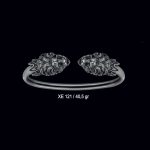 Silver Lion's Head Cuff Bracelet - Image 11