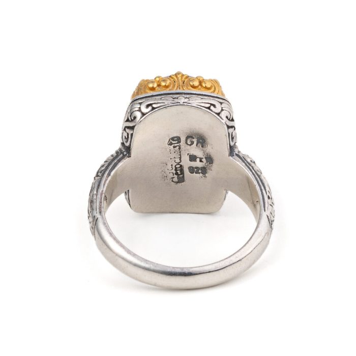 Gerochristo - Iris ring in Sterling Silver with Apatite - Image 3