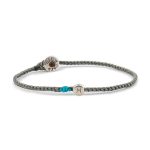 Babylonia Bracelet Zodiac Pisces Grey – 935 Sterling Silver