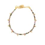 Tourmaline Apatite Bracelet - 925 Sterling Silver