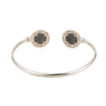 Athena Coin Hinge Bracelet – 925 Sterling Silver - Image 5