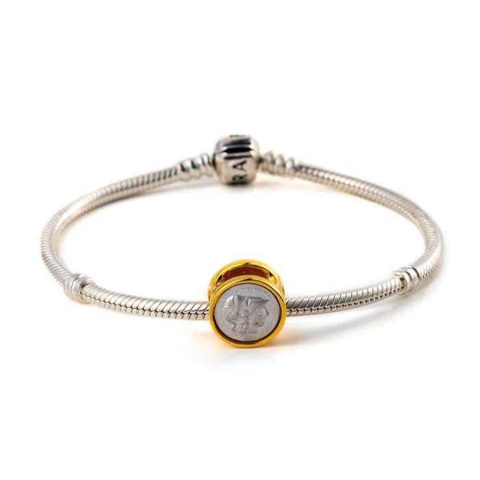 Greek Charm – Sterling Silver - Image 1