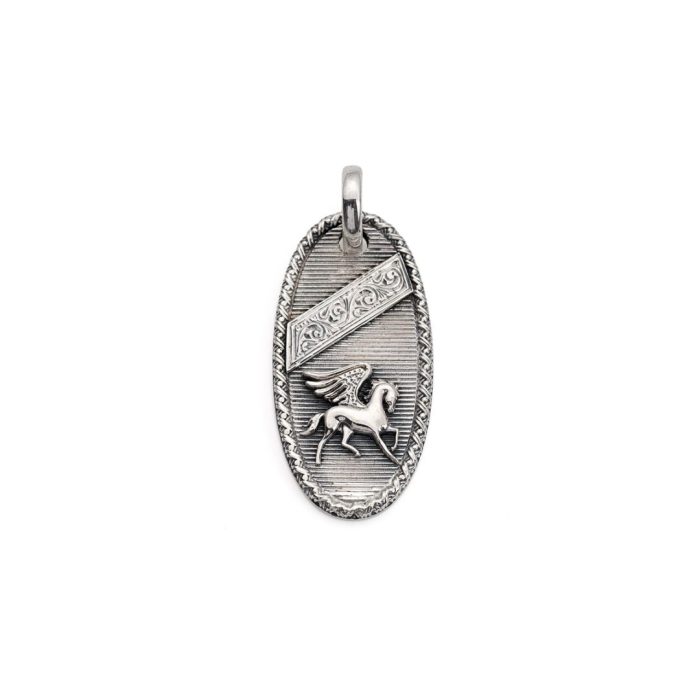 Gerochristo - Pegasus Pendant in Sterling Silver - Image 1