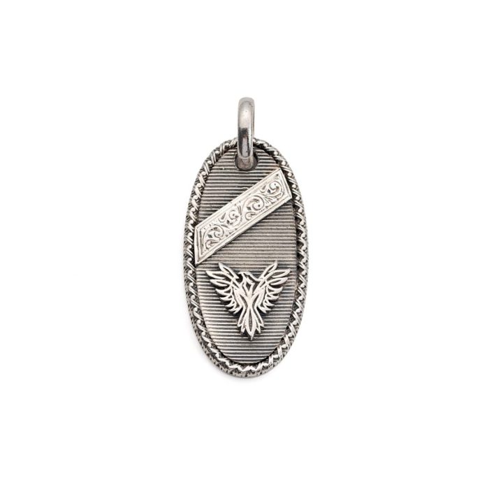 Gerochristo - Phoenix Pendant in Sterling Silver - Image 1