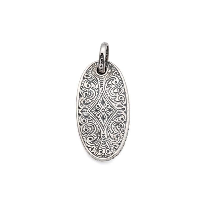 Gerochristo - Evil Eye Talisman Pendant in Sterling Silver - Image 3