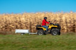 TEST Temared Quad Trailer για μεταφορά από Tractor & ATV full