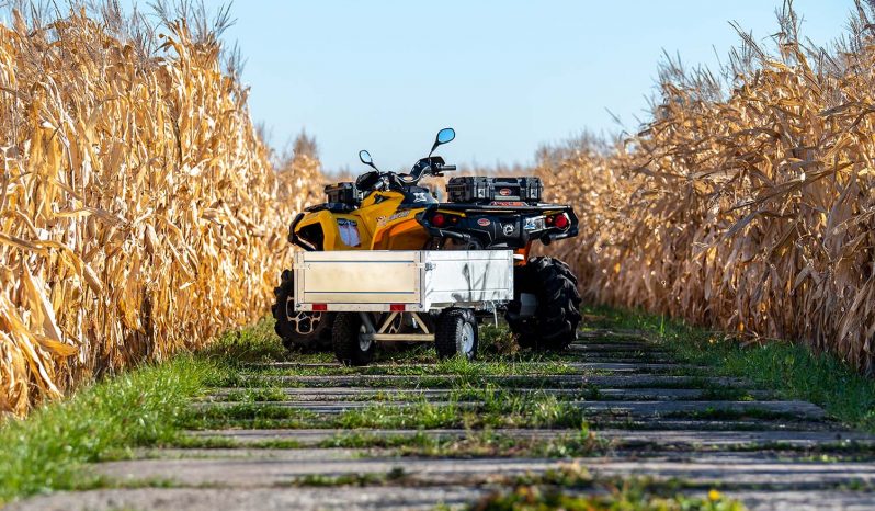 TEST Temared Quad Trailer για μεταφορά από Tractor & ATV full