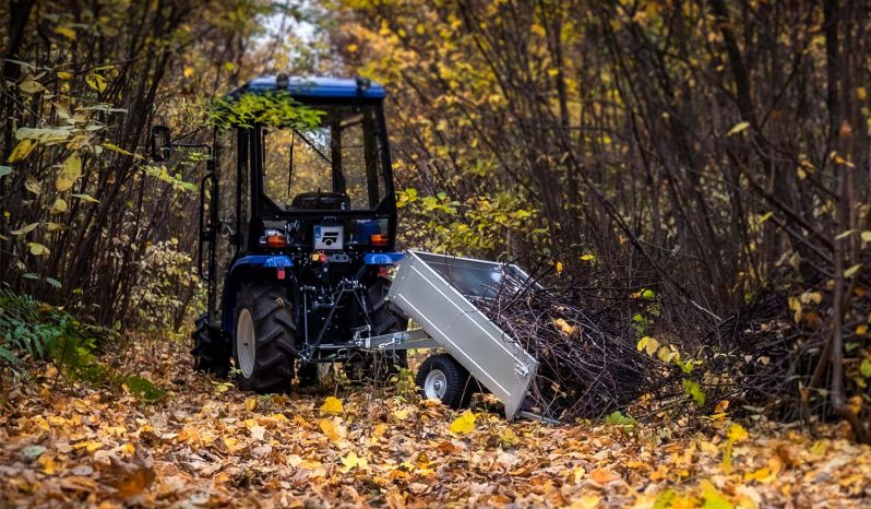 TEST Temared Quad Trailer για μεταφορά από Tractor & ATV full
