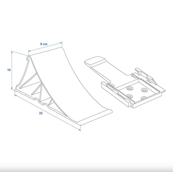 ΤΑΚΟΙ ΤΡΕΙΛΕΡ ΖΕΥΓΑΡΙ 800KG - Image 2