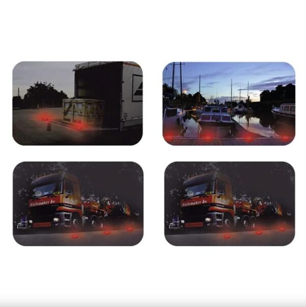 Προειδοποιητικό φώς έκτακτης ανάγκης 16+8 LED πορτοκαλί - Image 3